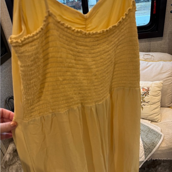 Reformation Sunny Yellow Maxi Dress size Large - Picture 5 of 8